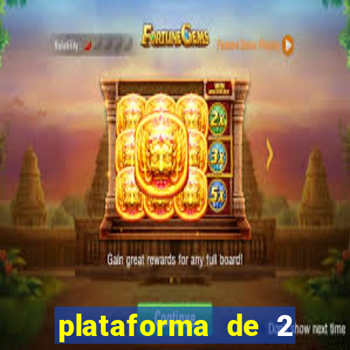 plataforma de 2 reais fortune tiger